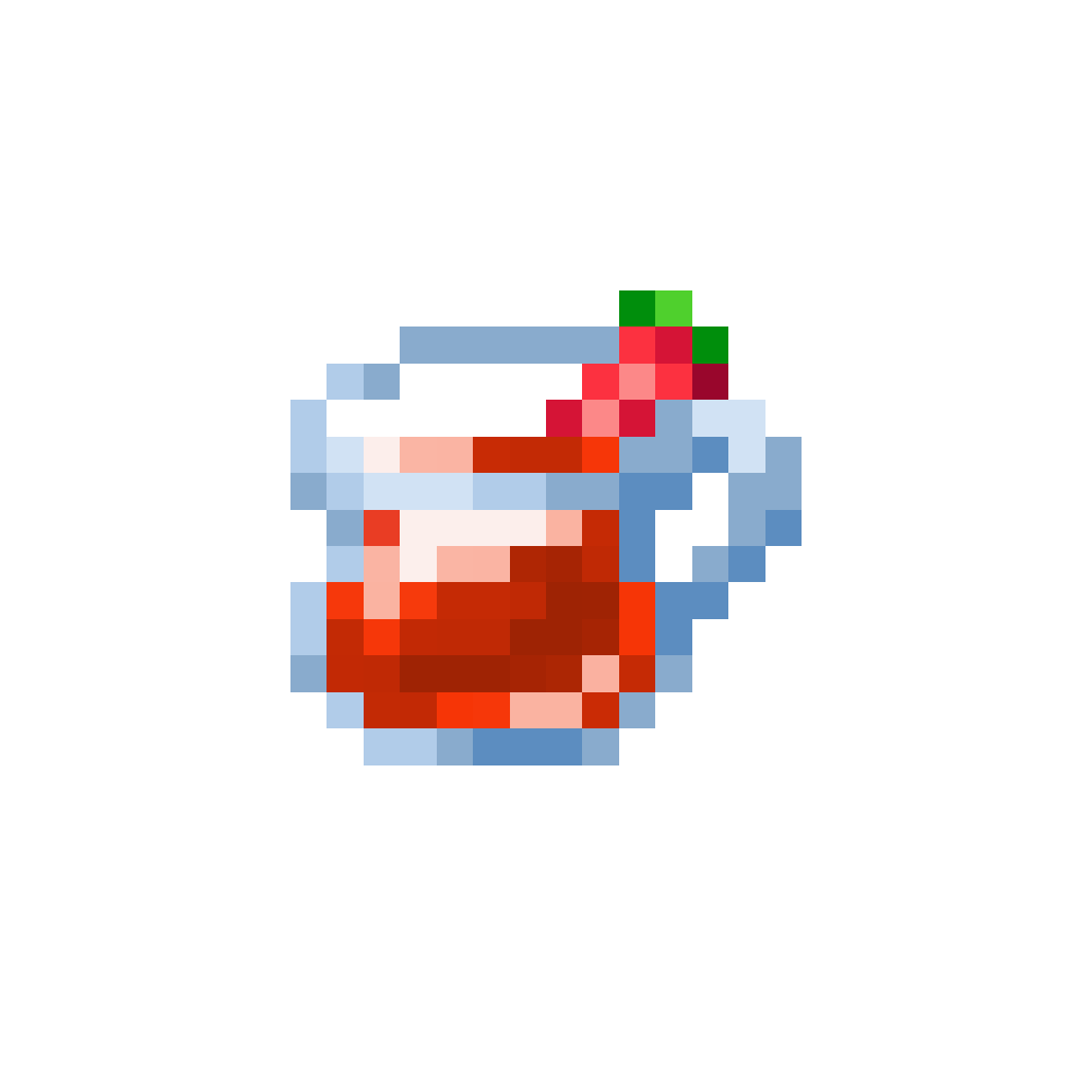 Strawberry Tea Cup