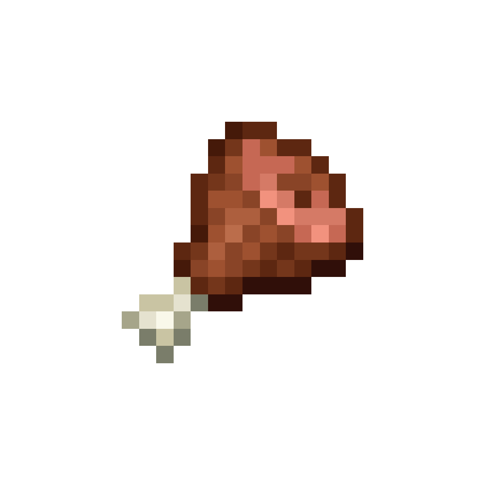 Cooked Buffalo Meat