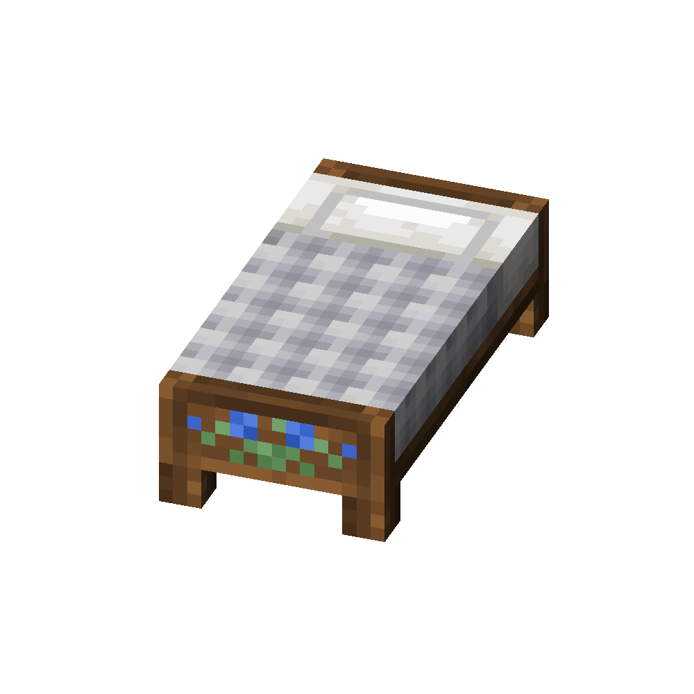 Plaid Wool Bed