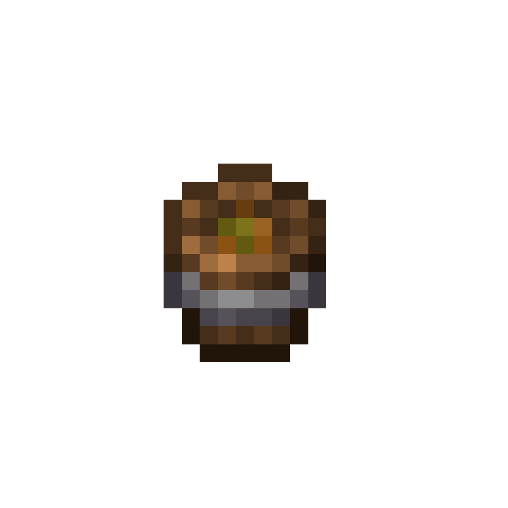 Wooden Flower Pot