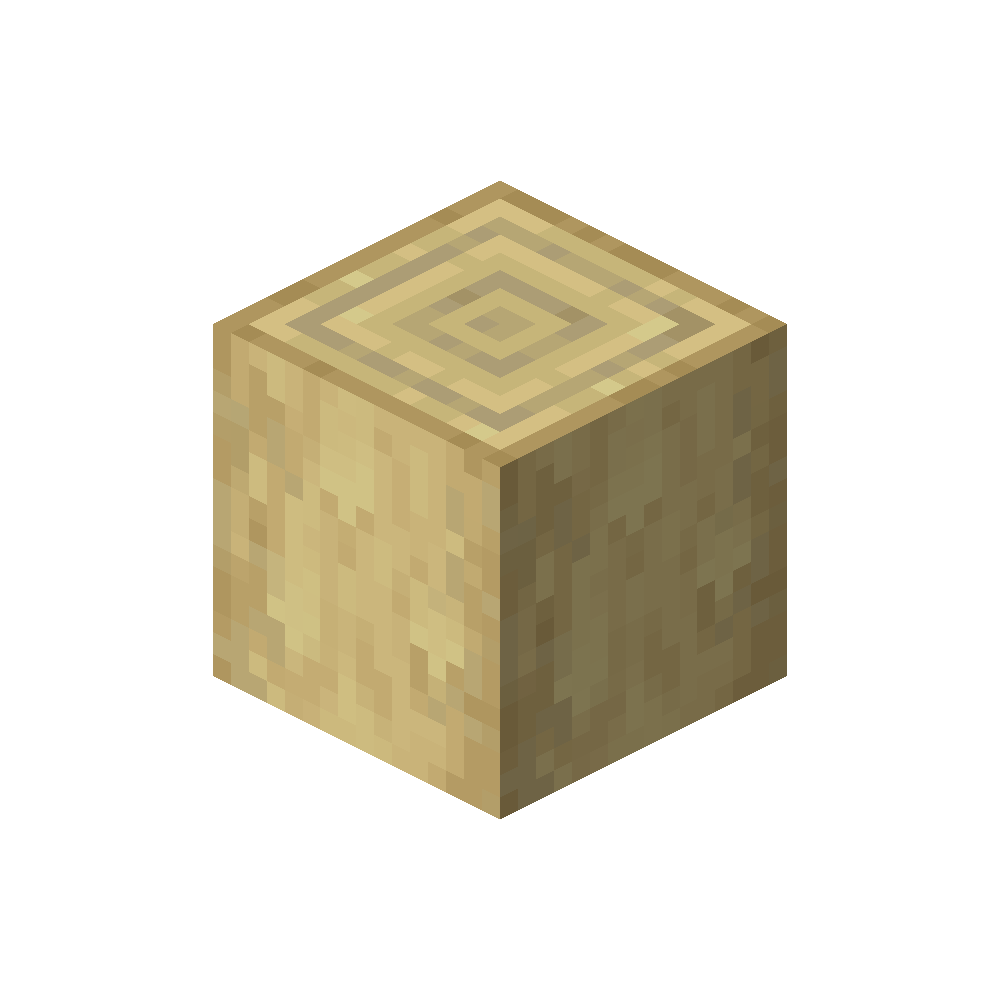 Stripped Birch Log