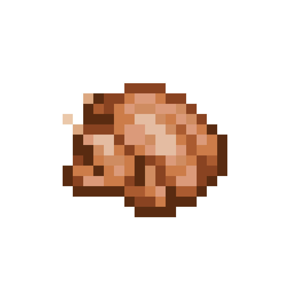 Cooked Turkey Meat